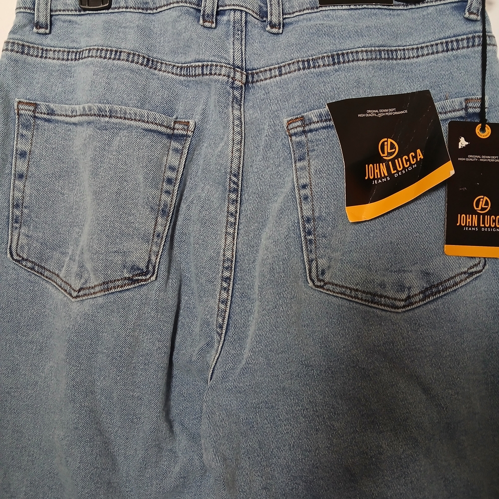 Denim&Co Men's Relaxed Fit Blue Jeans Size 32 New $30 - Picture 7 of 14